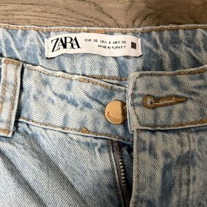 Zara Women's Denim Blue Jeans